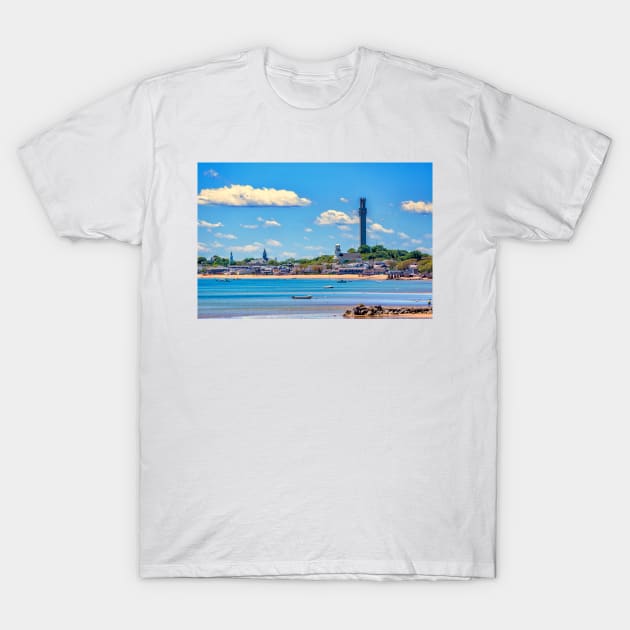 Provincetown Harbor Cape Cod T-Shirt by Gestalt Imagery